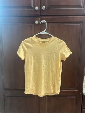 Madewell (Blackline)Light Orange Crewneck Tee